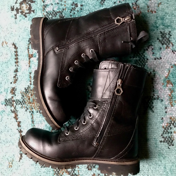 ❌SOLD! Timberland Combat Boots - Picture 2 of 4